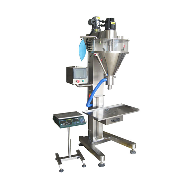 Semi-Auto Auger filer for weighing powder and flour