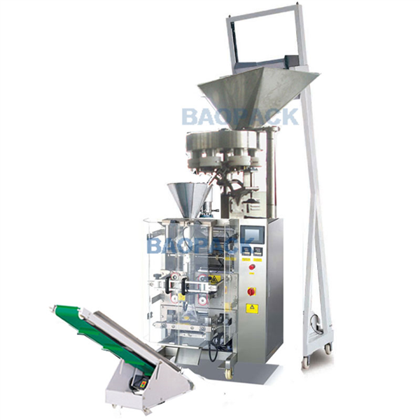 VFFS Pillow/Gusseted Bag Machine VP42 with Volumetric Cup Device