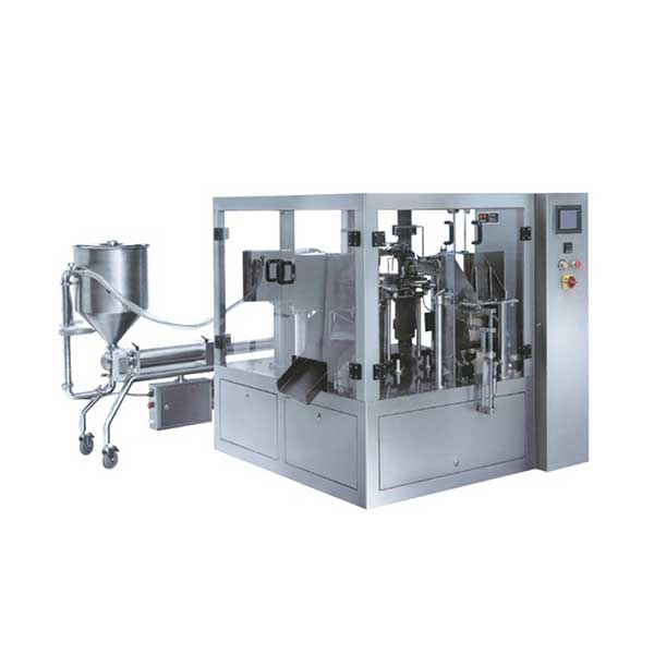 Form a complete set of fully automatic liquid paste combination to bag machine
